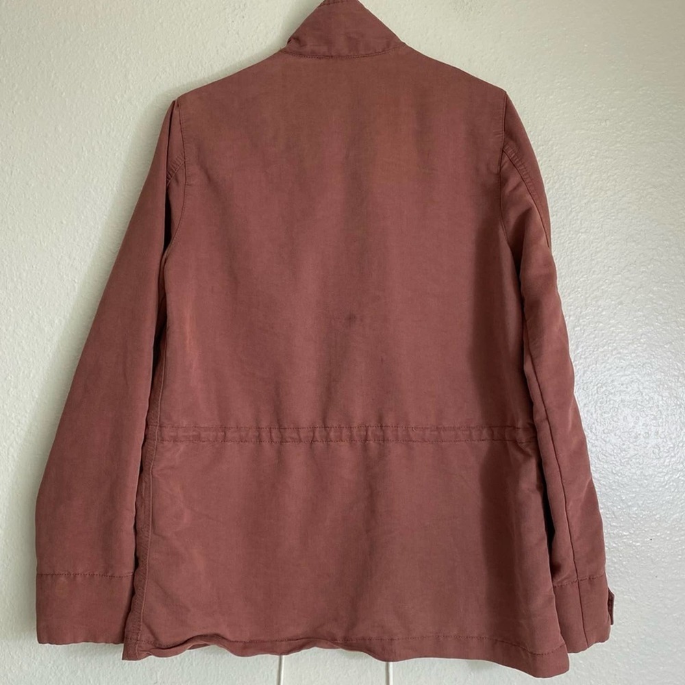 Obey Propaganda Rust Utility Button Up Jacket - image 3